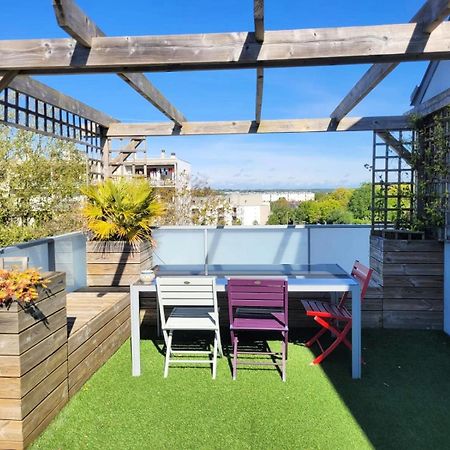 Le Nid : Rooftop Moderne Surplombant La Ville Nantes Zewnętrze zdjęcie