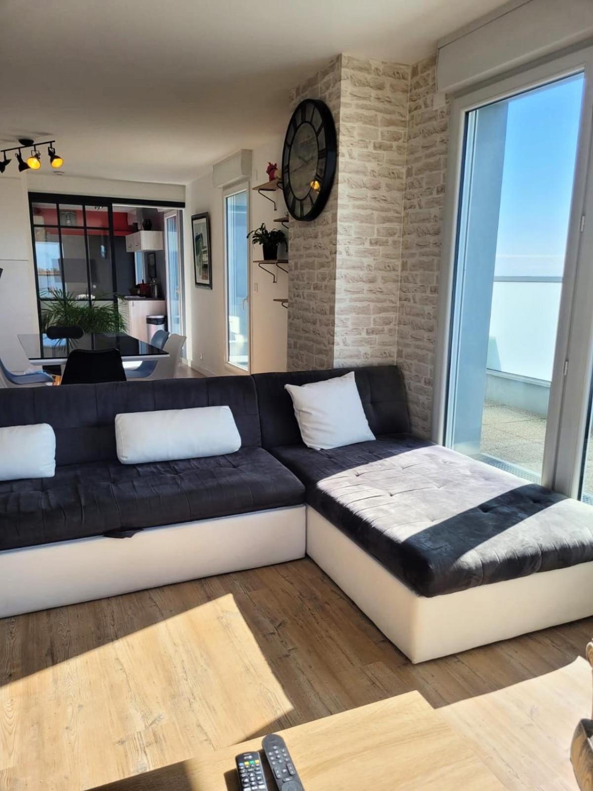 Le Nid : Rooftop Moderne Surplombant La Ville Nantes Zewnętrze zdjęcie